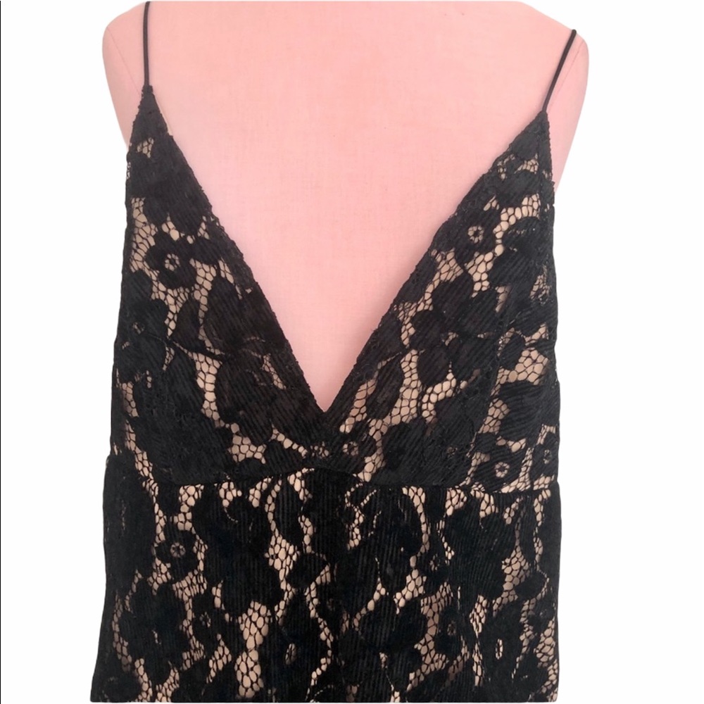 Free People Dangerous Love Mini Dress in Black Size 6 - Picture 5 of 9